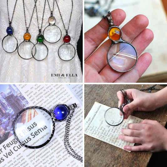 Emi & Ella™ The Original Magnifying Loupe Necklace