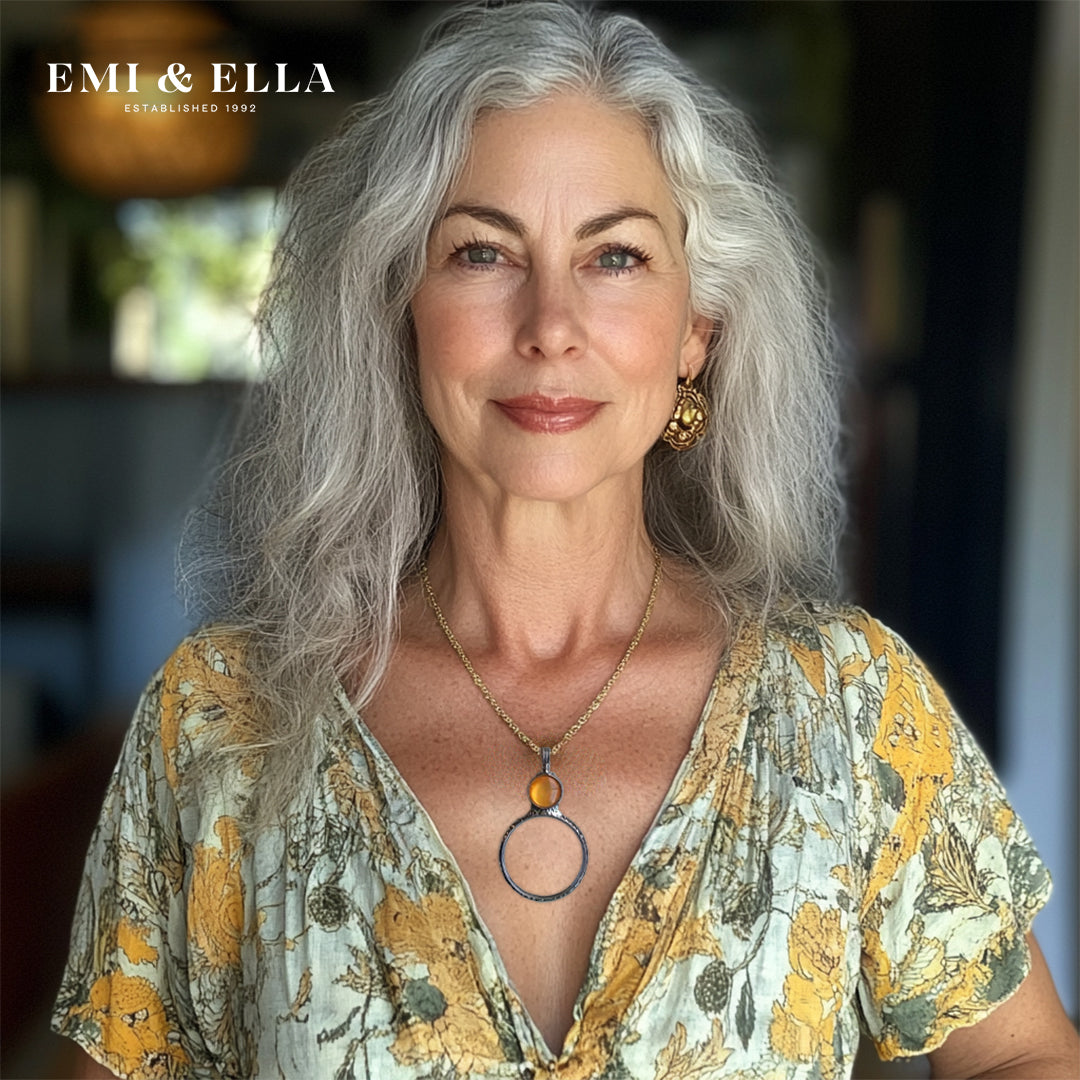 Emi & Ella™ The Original Magnifying Loupe Necklace