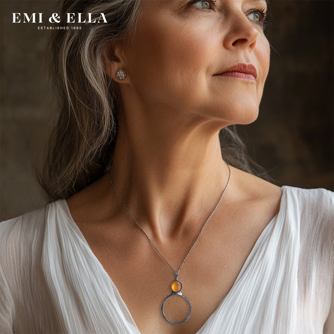 Emi & Ella™ The Original Magnifying Loupe Necklace