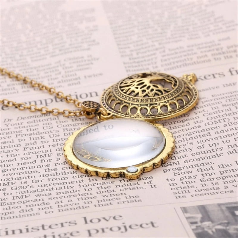 Emi & Ella™ Tree Of Life Magnifying Glass Necklace