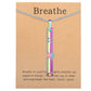 Emi & Ella™ Breathe Calm Necklace for Mindful Relief