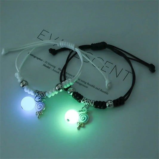 Glow in the Dark Couple Bracelets