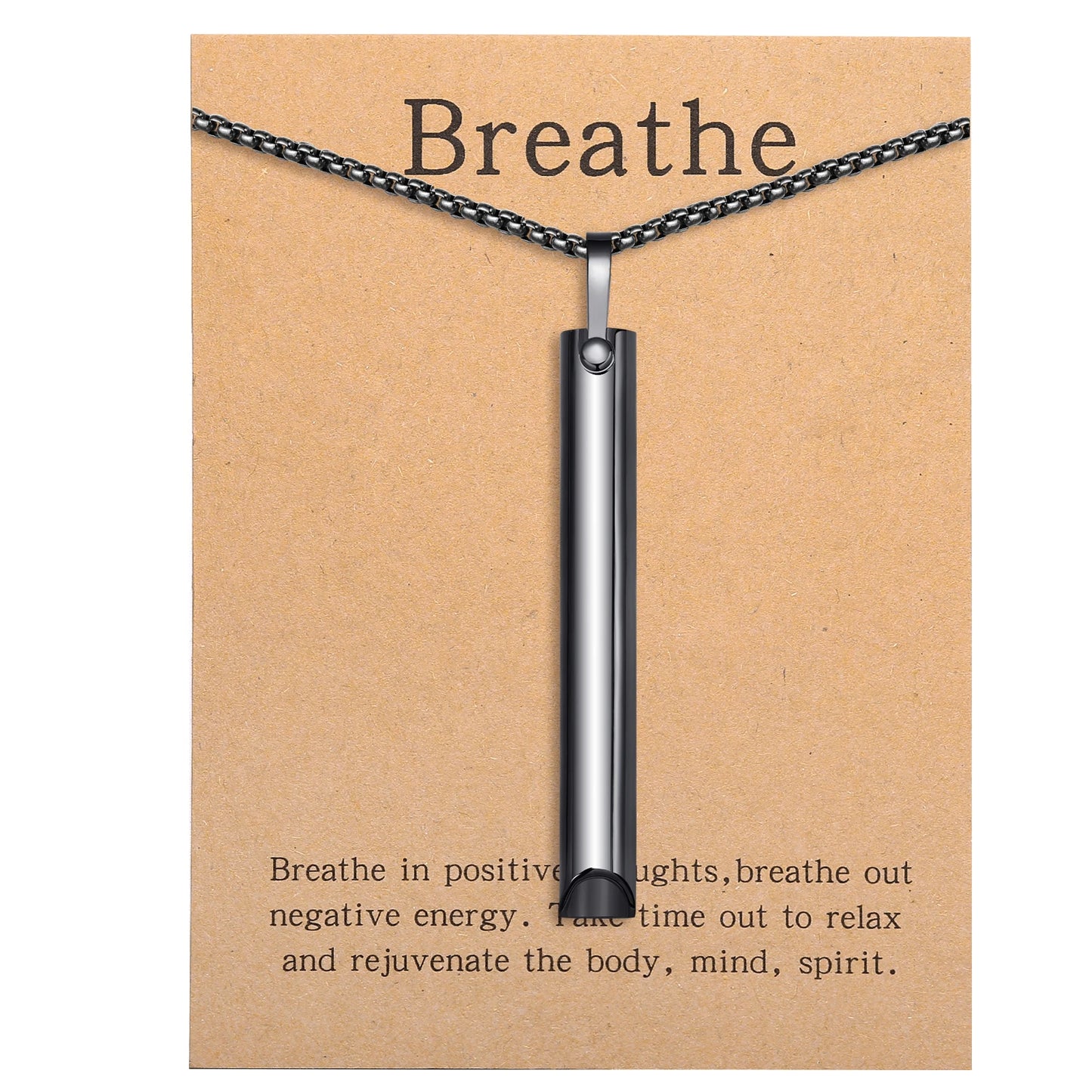 Emi & Ella™ Breathe Calm Necklace for Mindful Relief