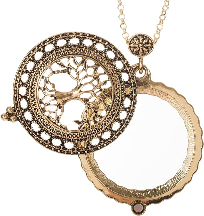 Emi & Ella™ Tree Of Life Magnifying Glass Necklace