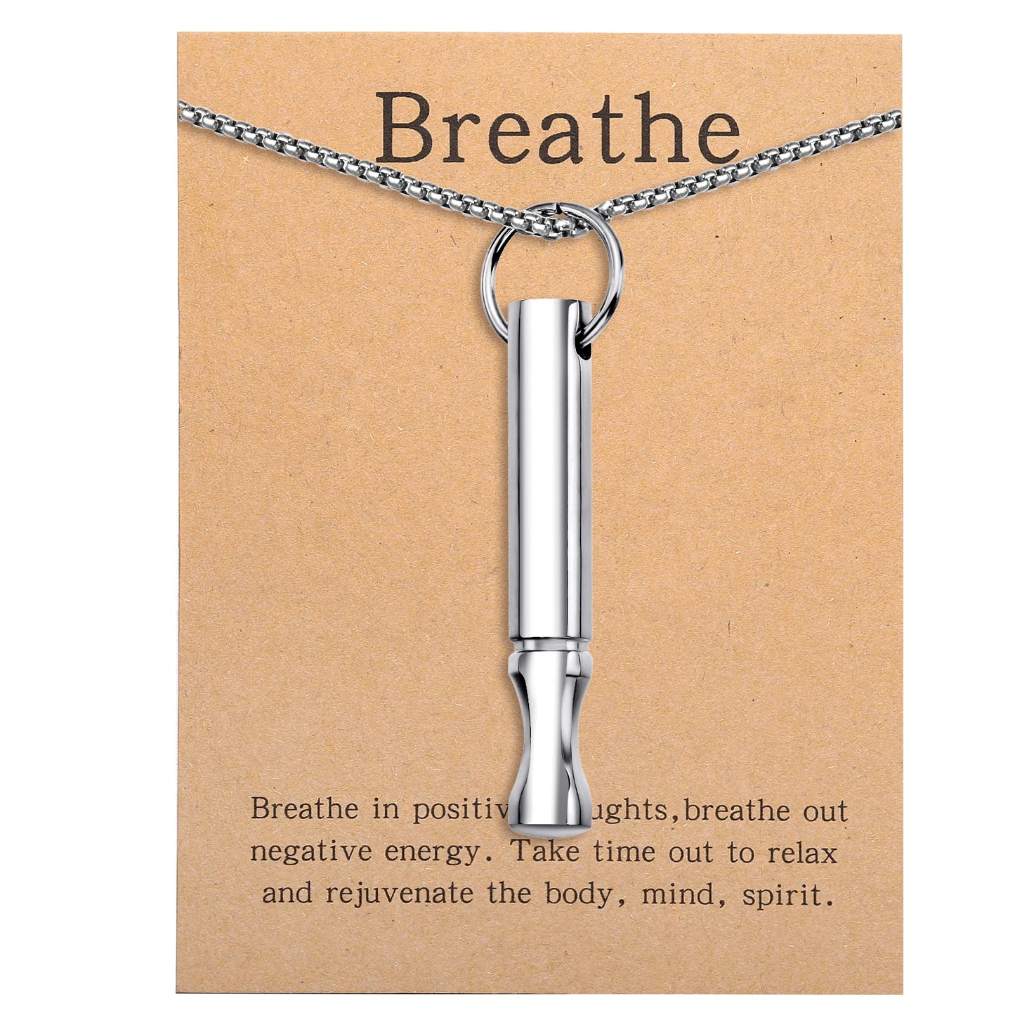 Emi & Ella™ Breathe Calm Necklace for Mindful Relief