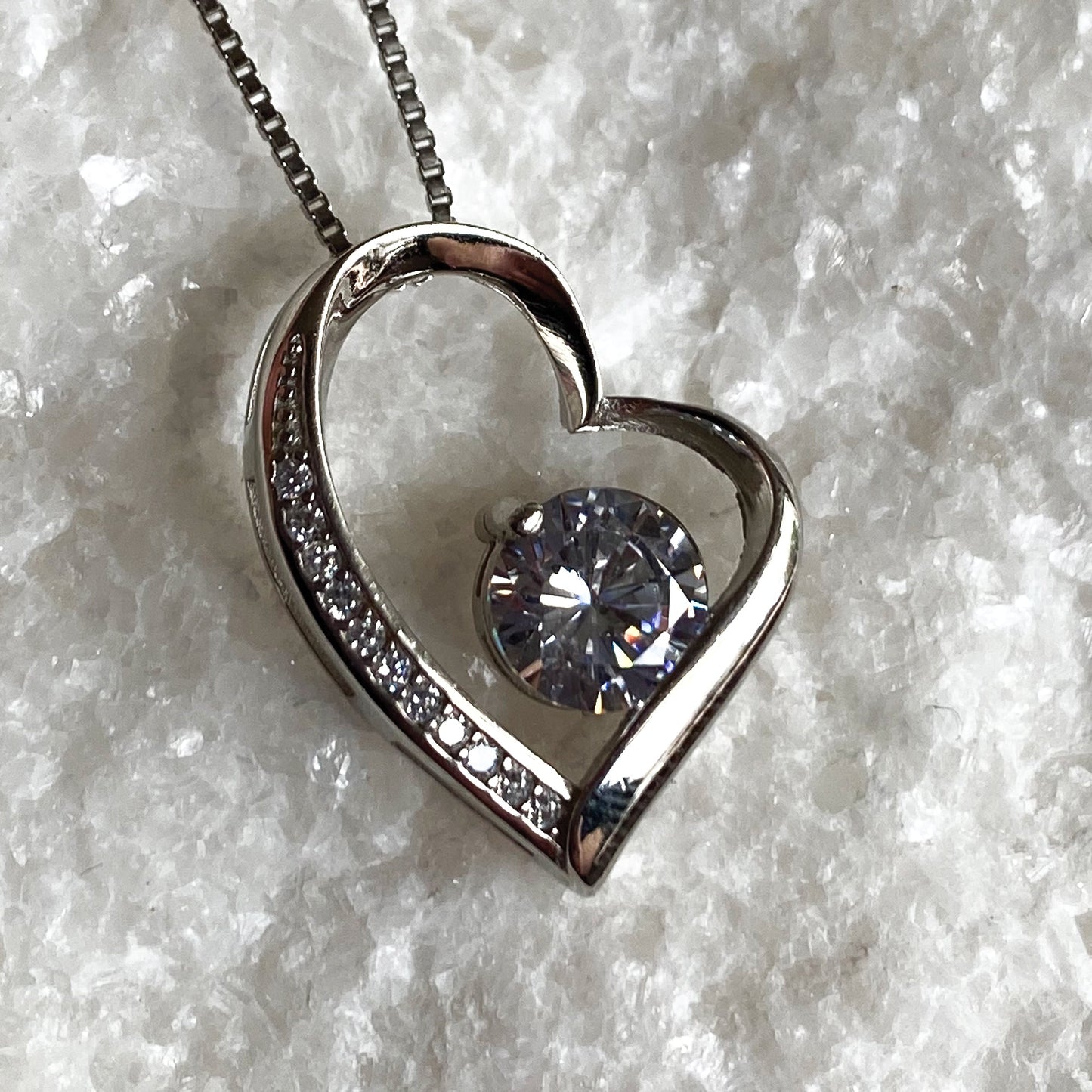 Emi & Ella™ To My Daughter Love Heart Necklace