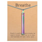 Emi & Ella™ Breathe Calm Necklace for Mindful Relief