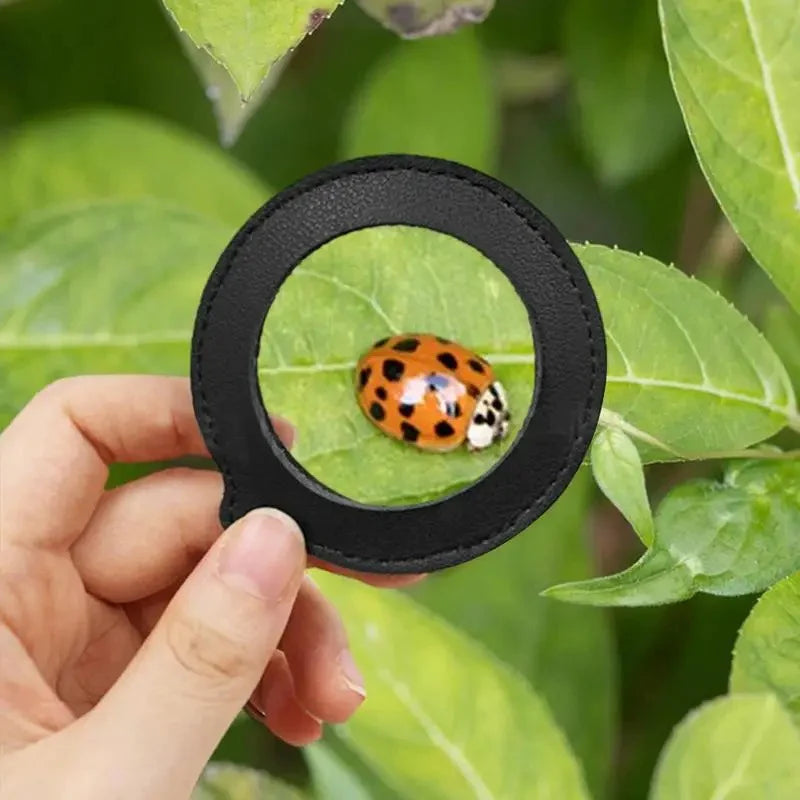 Emi & Ella™ Leather Magnifying Glass Loupe Necklace